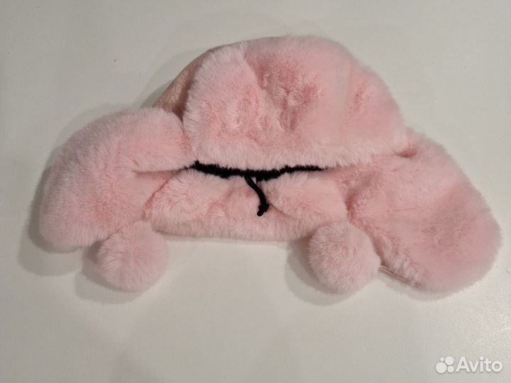 Шапка зимняя для девочки 5-8лет