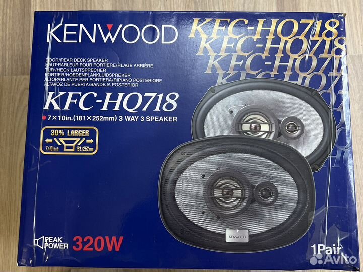 Акустика колонки Kenwood