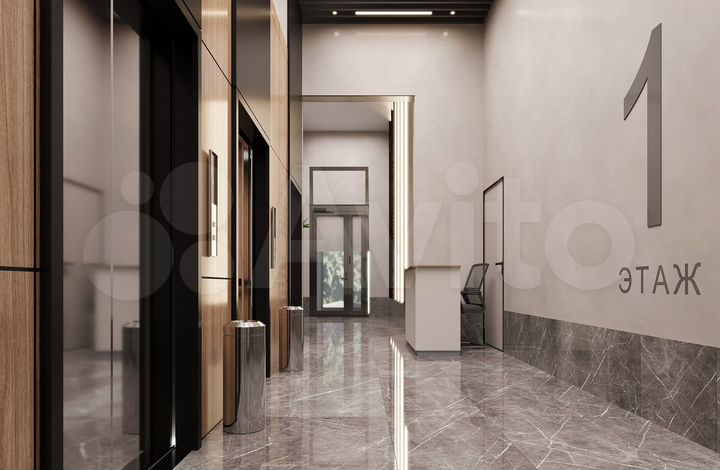 1-к. квартира, 41,9 м², 10/12 эт.