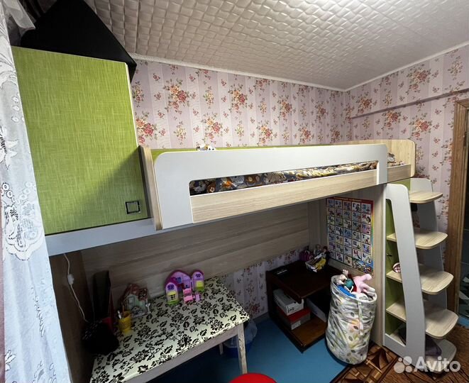 Кровать чердак