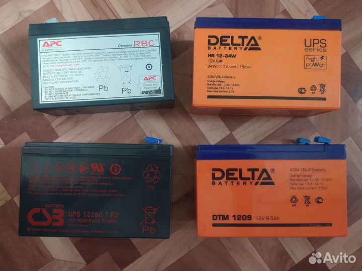 Аккумулятор 12в 7ач