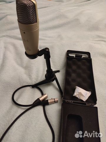 Студийный конденсаторный микрофон для стримов объявление продам