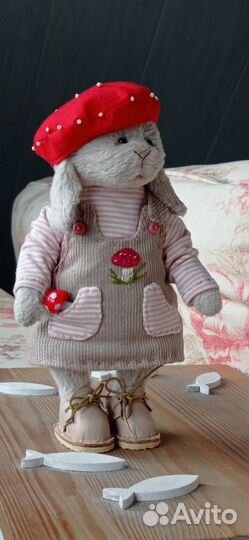 Зайка Тэдди. Ручная работа