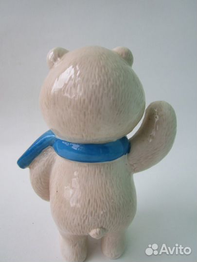 Медведь мишка олимпийский сочи фарфор