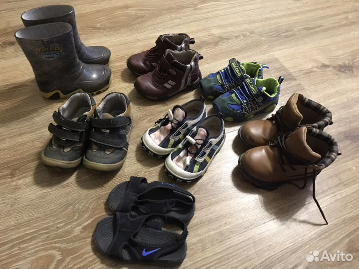 Обувь пакетом