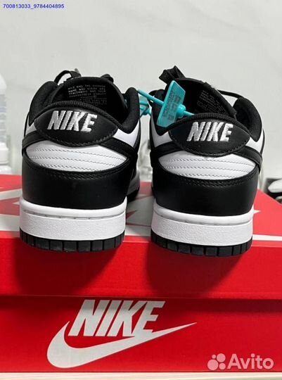 Кроссовки nike sb dunk black white panda оригинал