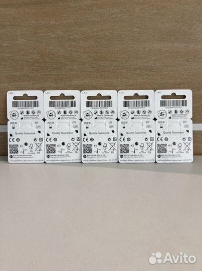 Батарейки для слуховых аппаратов Powerone