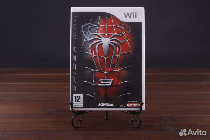 Wii Spider Man 3 PAL Лицензия