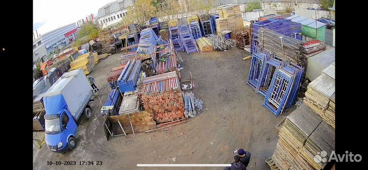 Леса строительные рамные бу