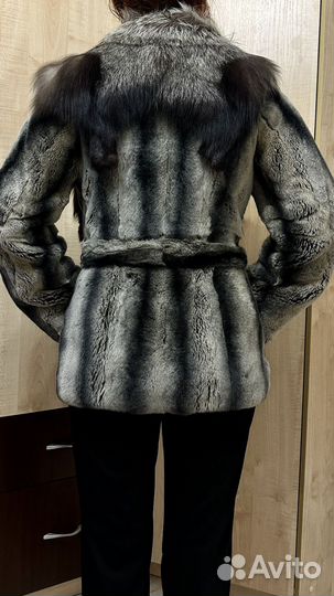 Полушубок из шиншиллы
