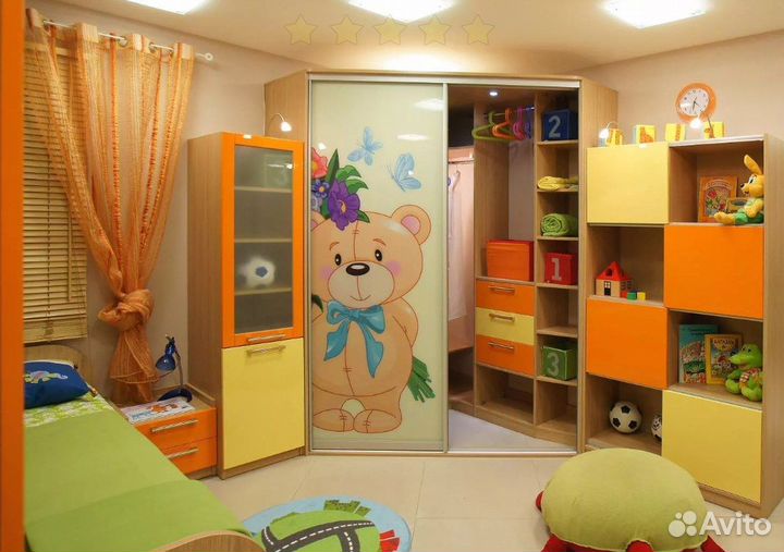 Шкаф детский индивидуальный подход