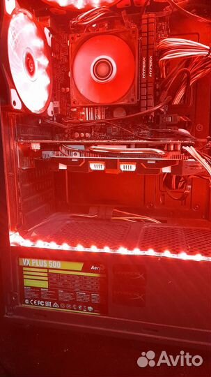 Блок питания aerocool vx plus 500w