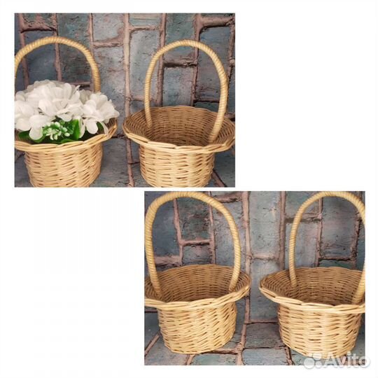 Корзина плетеная для подарков