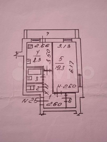 1-к. квартира, 39,6 м², 5/6 эт.