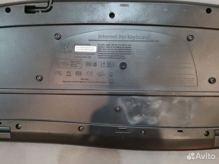 Мембранная клавиатура Logitech