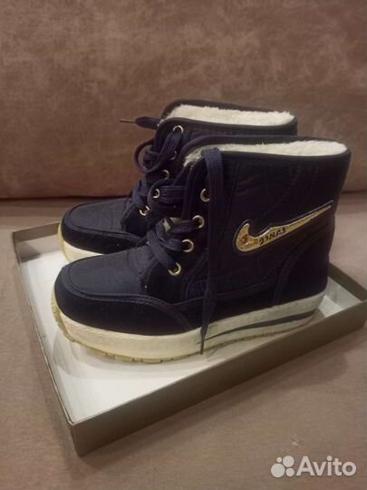 Сапожки утеплённые