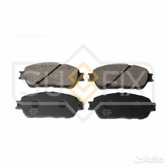 Sufix SX-1452 Колодки тормозные дисковые перед пра