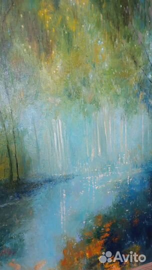 Картина маслом импрессионизм, абстракция
