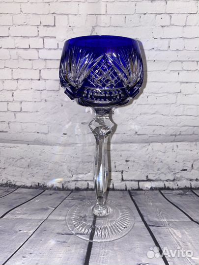 Винтажные хрустальные фужеры, Германия