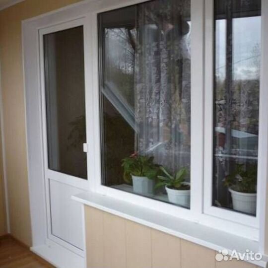Пластиковое окно с установкой
