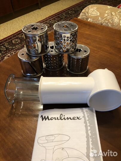 Комплект терок для мясорубки moulinex