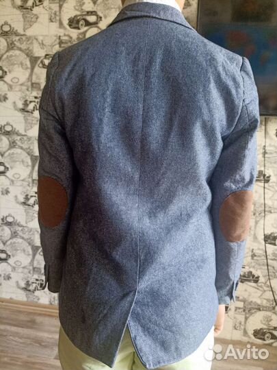 Пиджак на мальчика 140