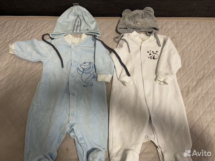 Вещи пакетом на мальчика/на девочку 2-6-9 месяцев