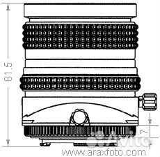 Photex Аrax 35мм F2,8 Tilt/Shift объектив Nikon
