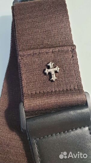 Ремень для гитары коричневый