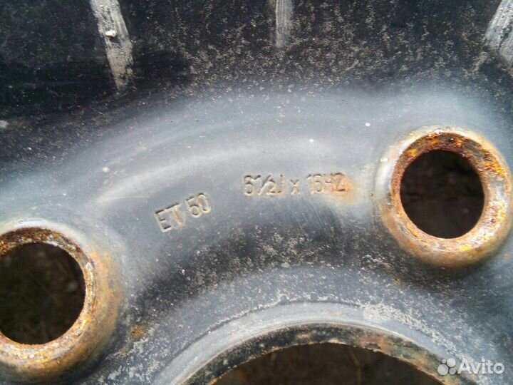 Диски штамп. R16 W6.5