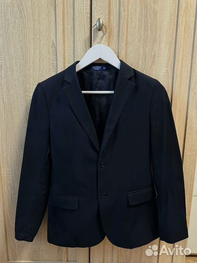 Пиджак школьный для мальчика 158