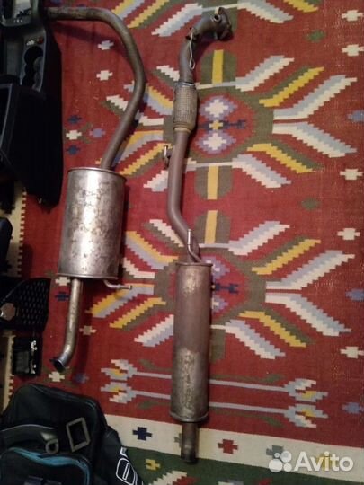 Выхлопная система skoda fabia