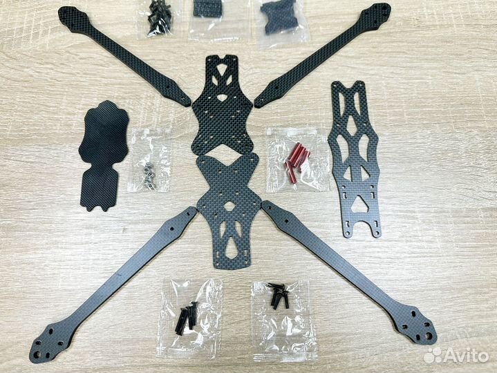 Рама для FPV дрона карбоновая, 7 дюймов, 5 мм