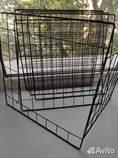 Декоративные кролики с клеткой