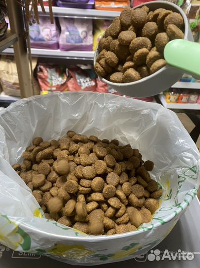 Развес корм сухой, лакомства, наполнитель