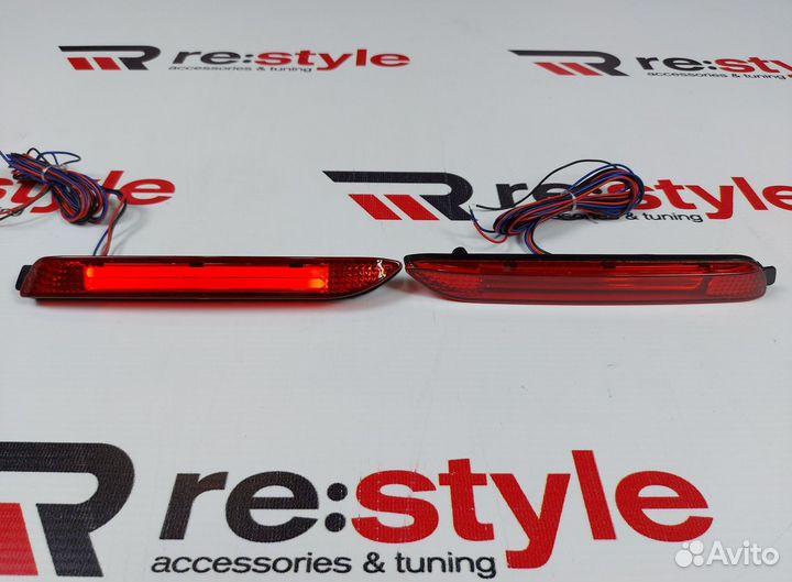 Фонари в задний бампер Toyota