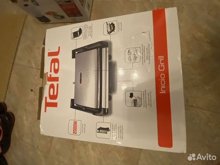 Электрогриль Tefal новый