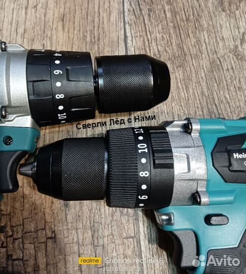 Шуруповерт для ледобура комплект