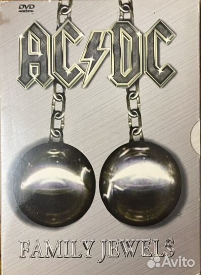 AC/DC Family jewels DvD cd диск 2005г