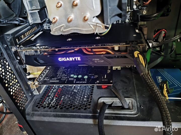 Видеокарта Gigabyte rx580 8gb gaming