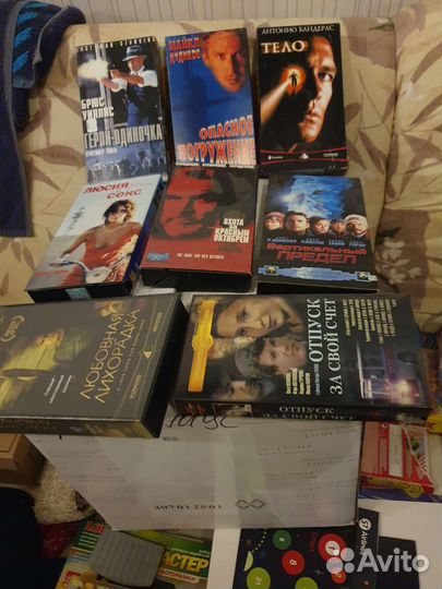 Видео кассеты фильмов