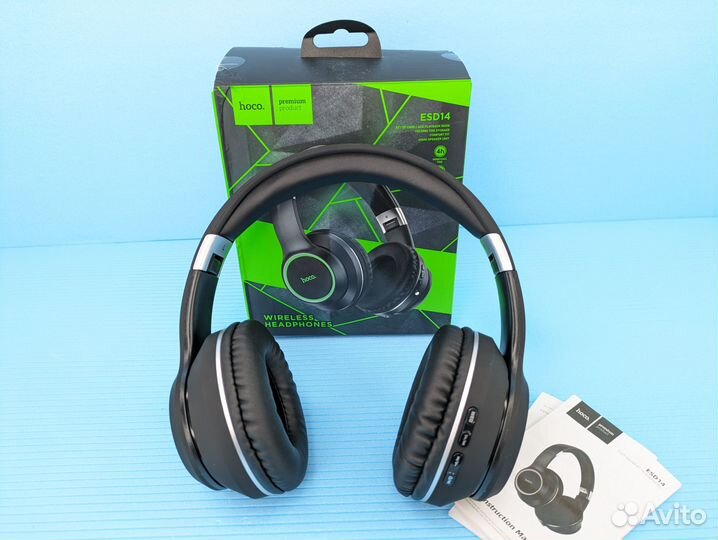 Наушники Hoco беспроводные с подсветкой