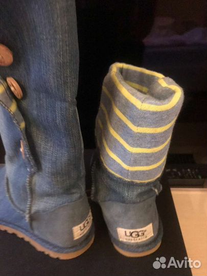 Ugg оригинал джинсовые весна- осень