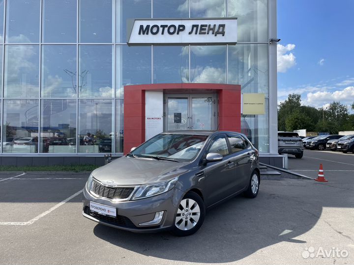 Kia Rio 1.6 МТ, 2012, 128 649 км