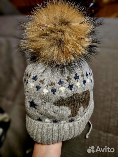Шапка детская зимняя