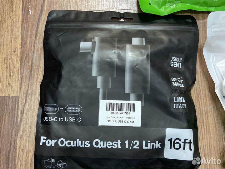Кабель для oculus quest 1, 2 oculus link 5m новый