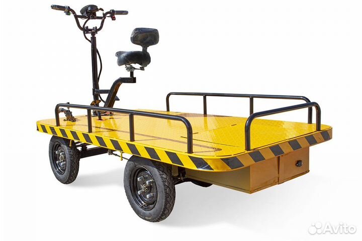 Грузовая электротележка RuTrike склад 1750