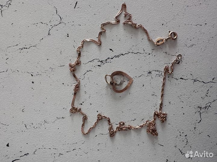 Цепочка и кулон