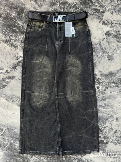 Новые Jaded London+Ремень Широкие Джинсы