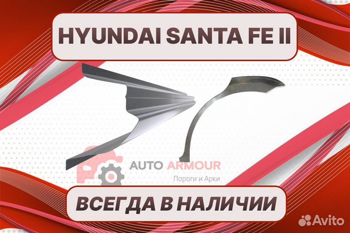 Задняя арка Hyundai Santa Fe ремонтные